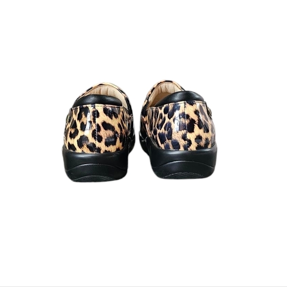 Alegria Keli Leopard Carear Casual Shoes Custom Fit&comfort Sliprezistant Sz 42 - Picture 2 of 7